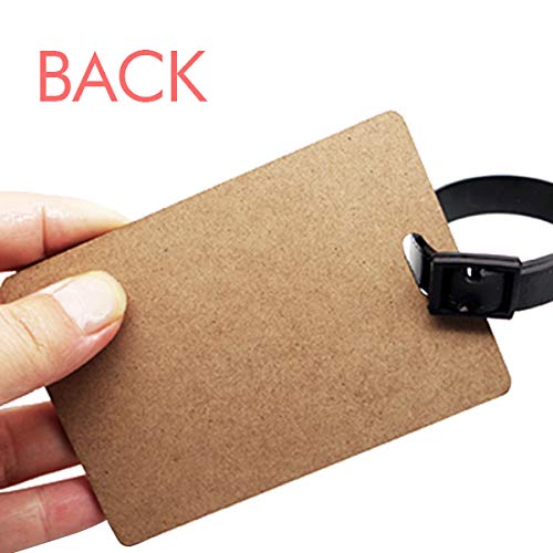 Virgo Zodiac Sign Luggage Tag - Personalized Constellation Suitcase Bag Tag with Hanging Label - Perfect for Travel, Gifts & Astrology Lovers
