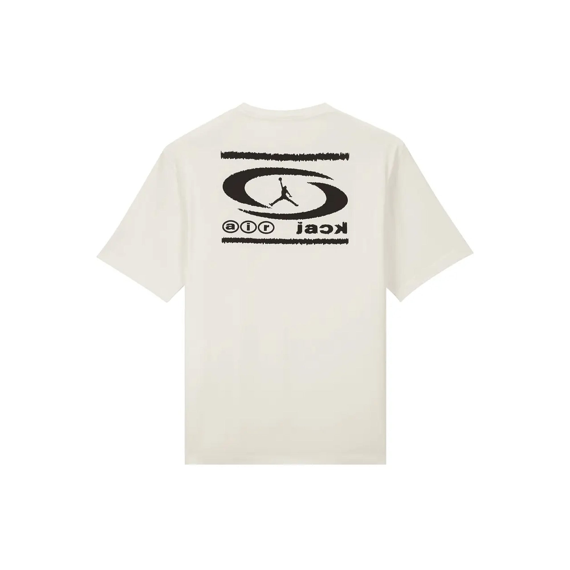 Travis Scott x Air Jordan Retro 'Sail' T-Shirt 2024 - Official Merchandise for Sneakerheads & Streetwear Fans | Perfect for Concerts, Sneaker Events & Casual Wear