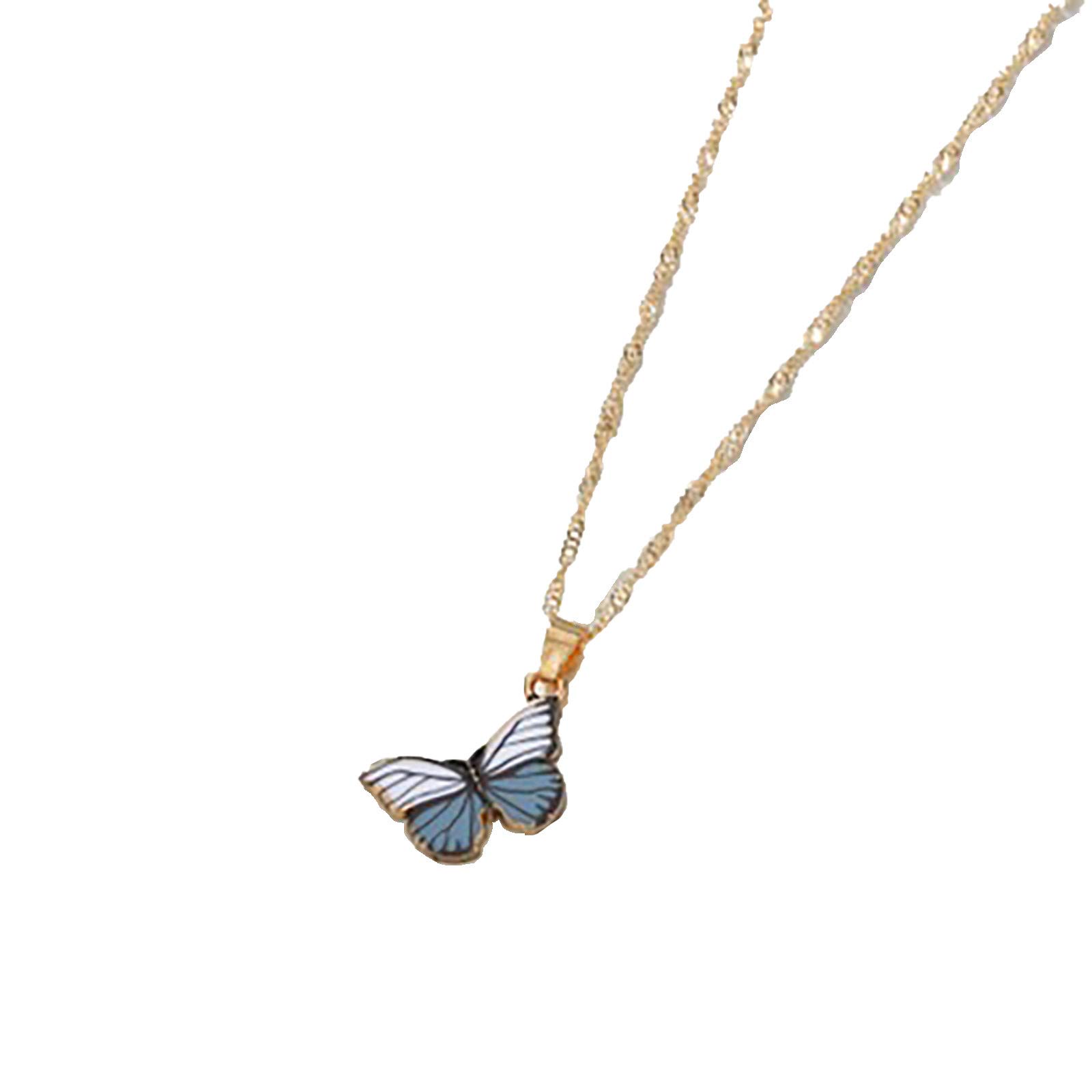 Elegant Butterfly Necklace for Women - Trendy & Stylish Jewelry in Multiple Colors | Perfect for Parties, Weddings & Everyday Wear