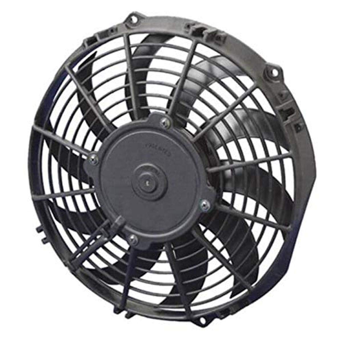 Spal 30100435 10 Inch Curved Blade Puller Fan - High Performance Cooling Fan for Automotive, HVAC, and Industrial Applications