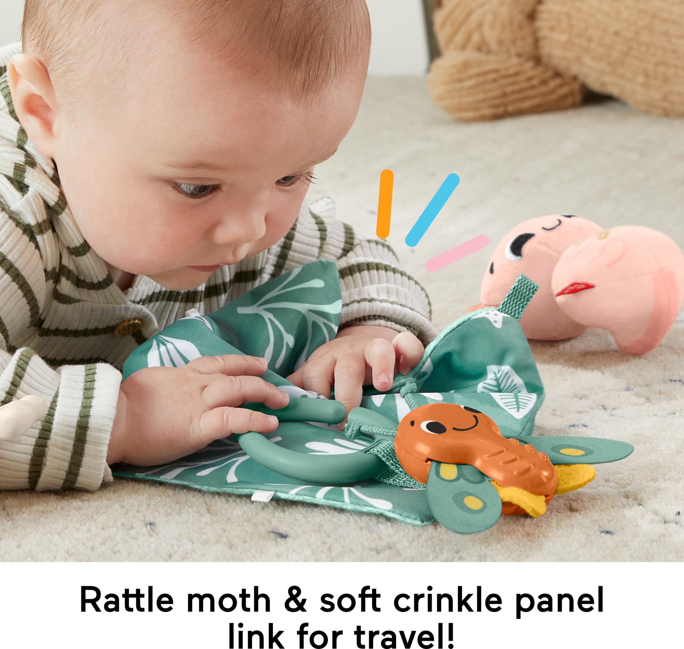 Fisher-Price So Many Senses Baby Toy Set - 4 Developmental Sensory Activities for Newborns 0+ Months | Early Learning & Playtime Stimulation for Infant Growth