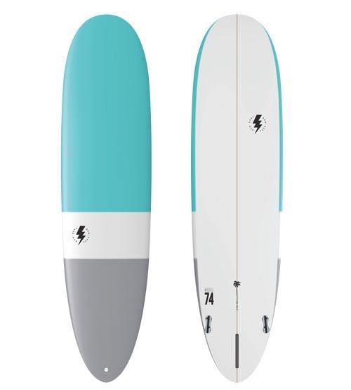 BOM BORA EPS HYBRID Surfboard - Lightweight & Durable Hybrid Surfboard for All Skill Levels | Perfect for Waves, Training & Beach Adventures