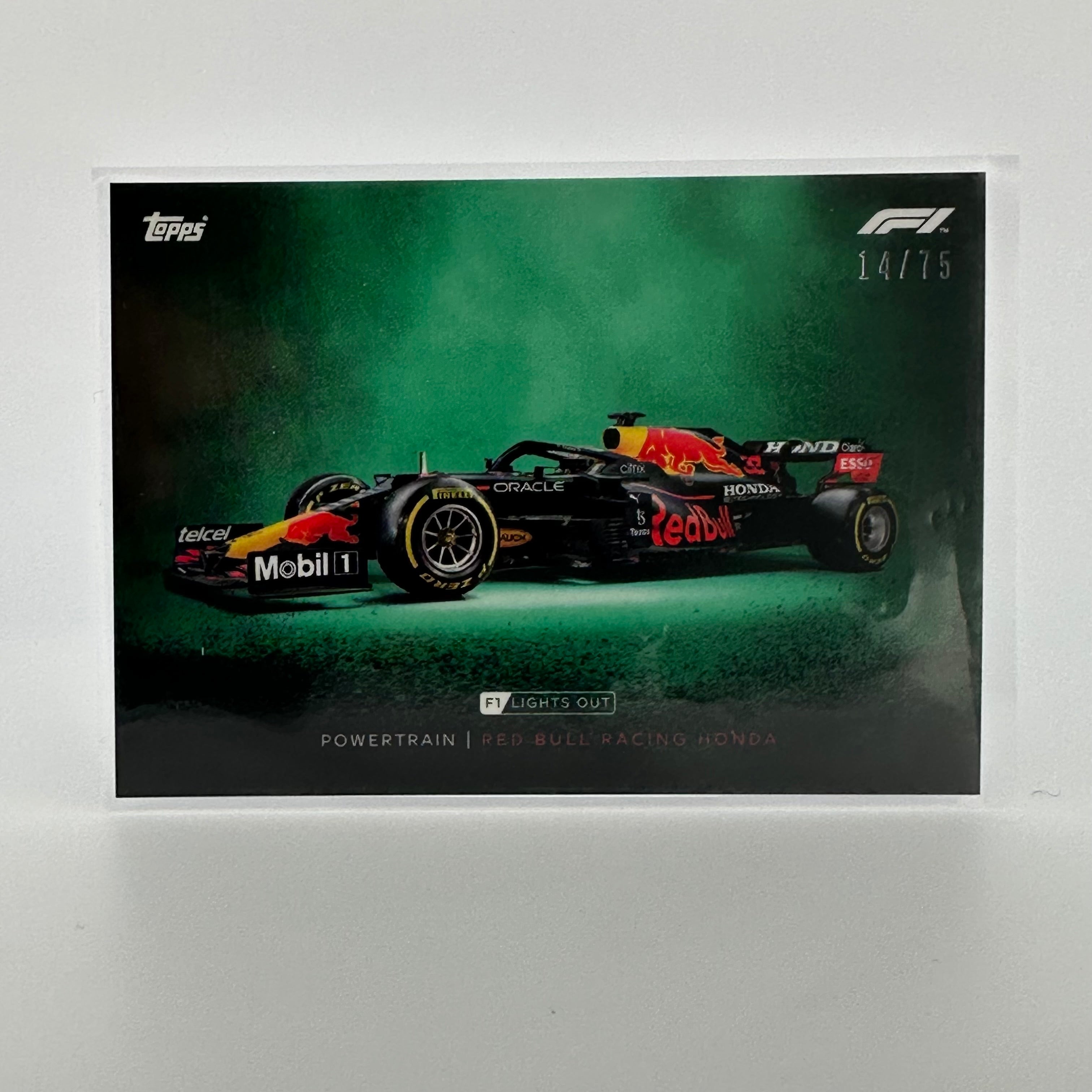 14/75 Red Bull Racing Powertrain Green Parallel - High-Performance Racing Collectible for Fans & Enthusiasts - Perfect for Display, Gifts, and Memorabilia Collections