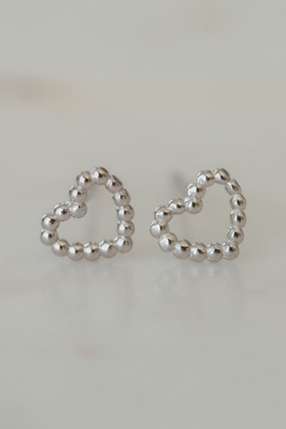 Dotty Love Stud Earrings - Sterling Silver Dainty Earrings for Women, Perfect for Everyday Wear & Gift Giving