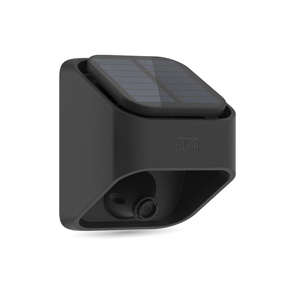 Solar Panel Mount for Blink Outdoor Camera (3rd Gen) - Weatherproof Black Accessory | Extend Battery Life for Home Security & Surveillance | Perfect for Outdoor Use in Sunlight