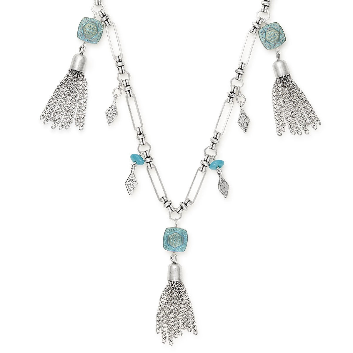Bohemian Necklace for Women - Handmade Beaded Choker with Natural Stones - Perfect for Festivals, Beach, and Boho Fashion