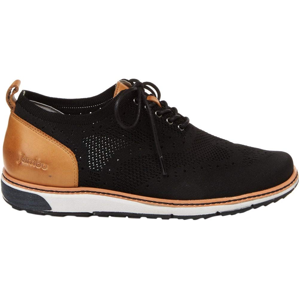 Jambu Men's Franklin Oxford Shoes - Comfortable & Stylish Casual Dress Shoes for Work, Travel & Outdoor Activities