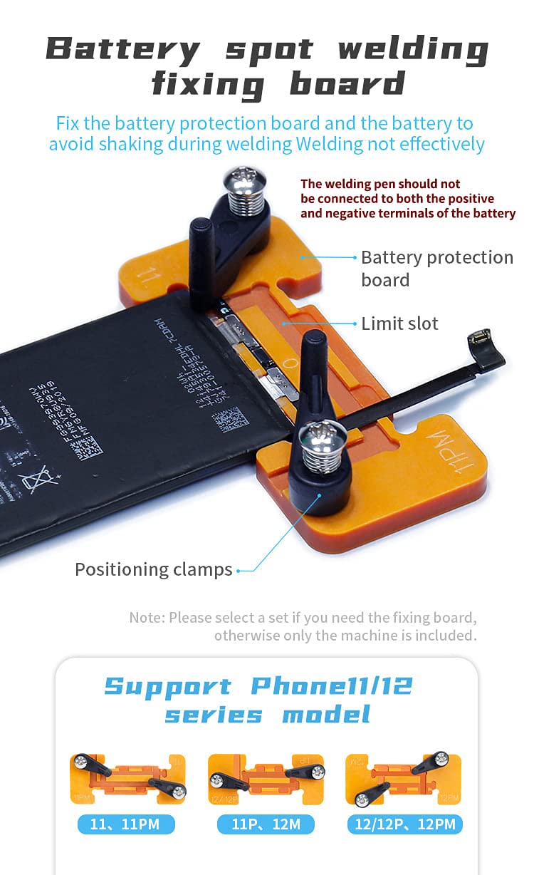 QianLi Macaron Spot Welding Machine for iPhone Battery Replacement - Professional Repair Tool for DIY iPhone Battery Fix at Home or Workshop