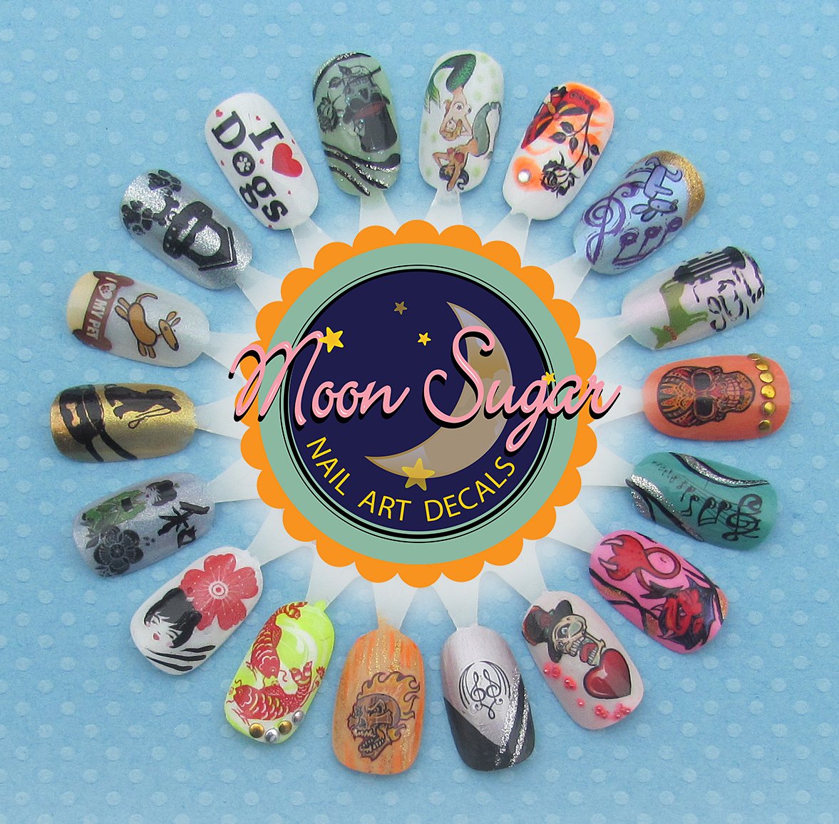 Premium Flamingo Water Slide Nail Art Decals - Salon Quality Nail Stickers for Summer Beach Nails, Pool Party Designs & Tropical Vacation Manicures