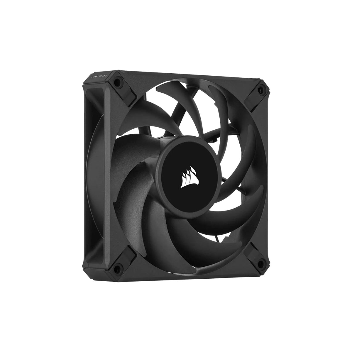 Corsair AF120 ELITE 120mm Fluid Dynamic Bearing PC Cooling Fan with AirGuide Technology - Single Pack for High Airflow & Quiet Performance - Ideal for Gaming PCs, Workstations & PC Cases