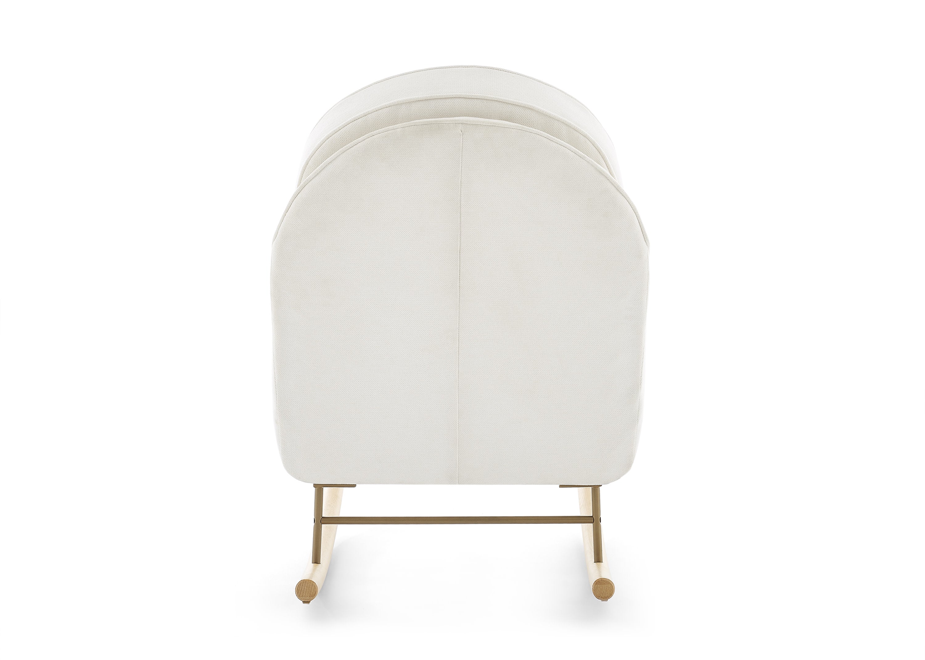 LiveSmart Evolve Fabric Ella Rocker - Comfortable & Stylish Rocking Chair for Living Room, Nursery, or Office Relaxation