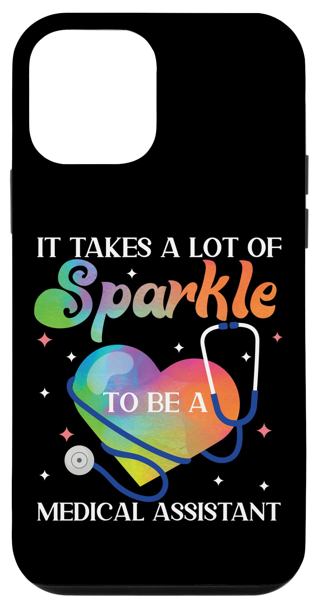 iPhone 12 Mini Waterproof Case - Certified Medical Assistant (CMA) Approved - Perfect for Healthcare Workers & Hospital Use