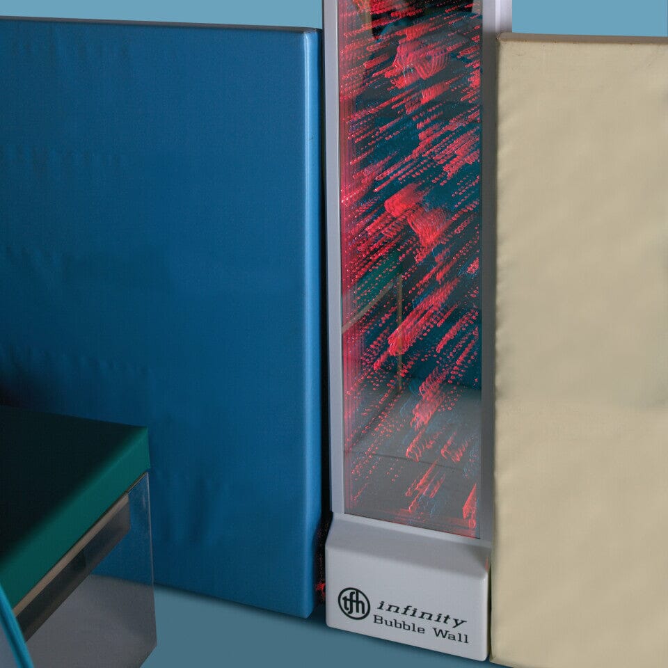 Infinity Bubble Wall - Decorative LED Water Fountain for Home & Office Relaxation - Perfect for Meditation Rooms, Spas, and Waiting Areas