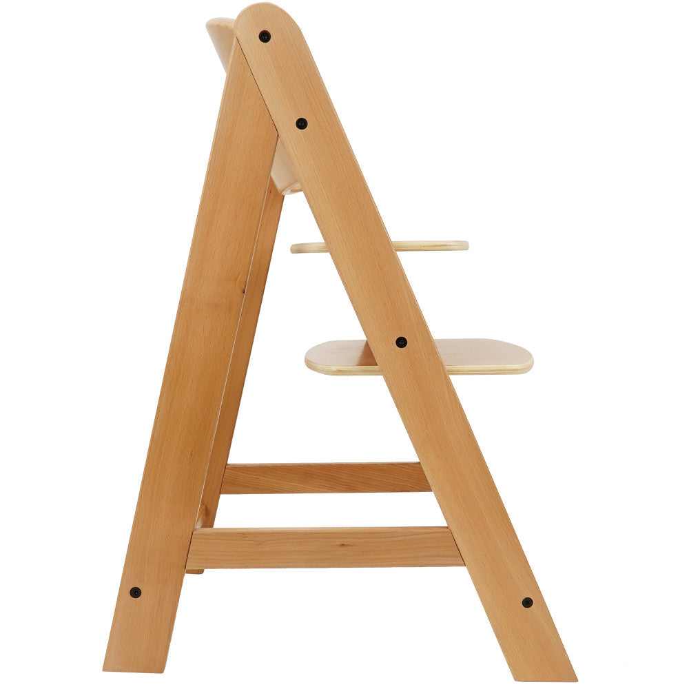 509 Sky Wooden Chair - Natural Beechwood Adjustable Kids Seat for Home, Nursery & Playroom - Ergonomic Children's Furniture for Study & Play