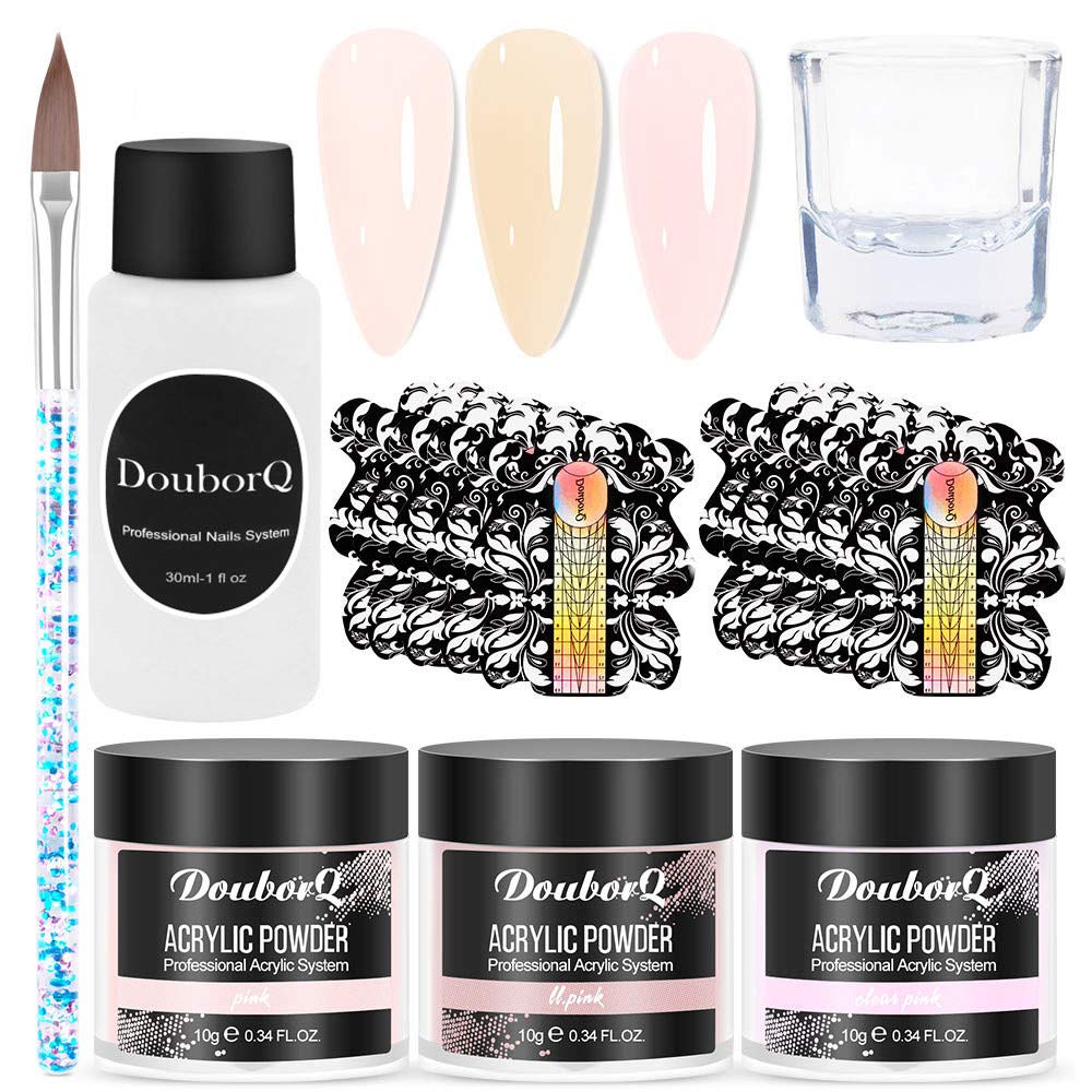 Professional Nail Art Kit - Nail Trimmers, Tweezers, Flower Carving Tools & Crystal Powder Set for Manicure & Pedicure (Multicolor, One Size) | Perfect for Home Nail Care, Salon Use & DIY Nail Designs