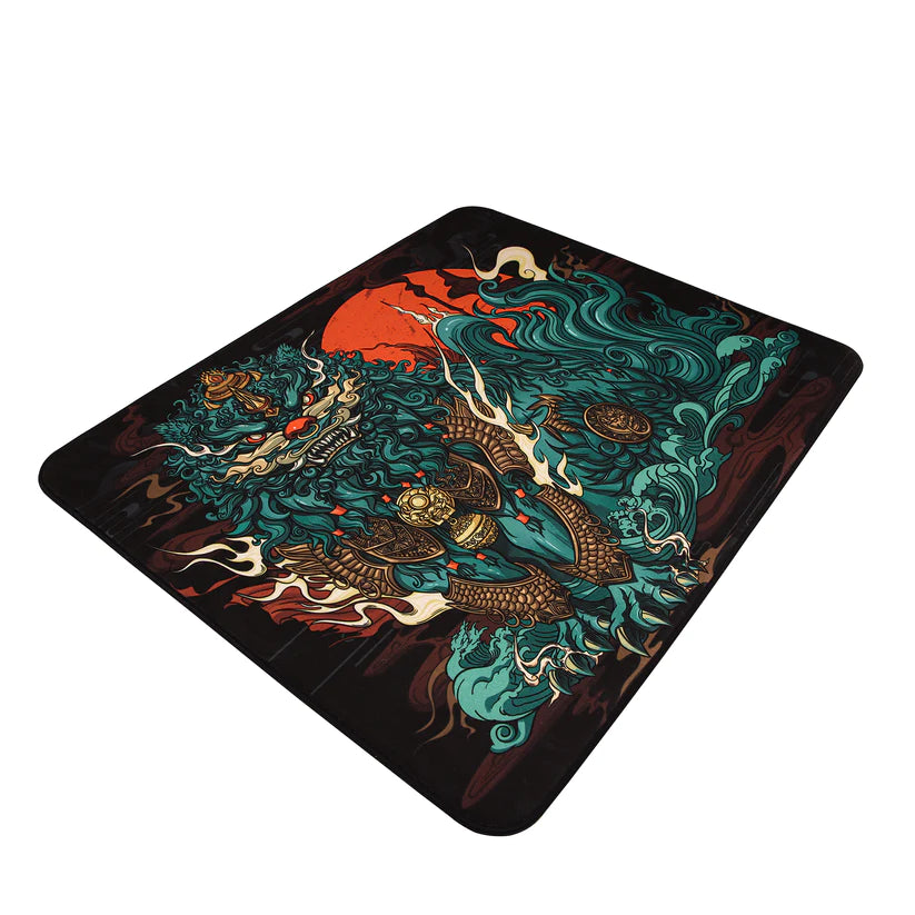 Quinsui 3 Large Extended Gaming Mouse Pad - Non-Slip Rubber Base, Smooth Surface for PC, Laptop & Console Gaming - Perfect for FPS, MOBA & Office Work