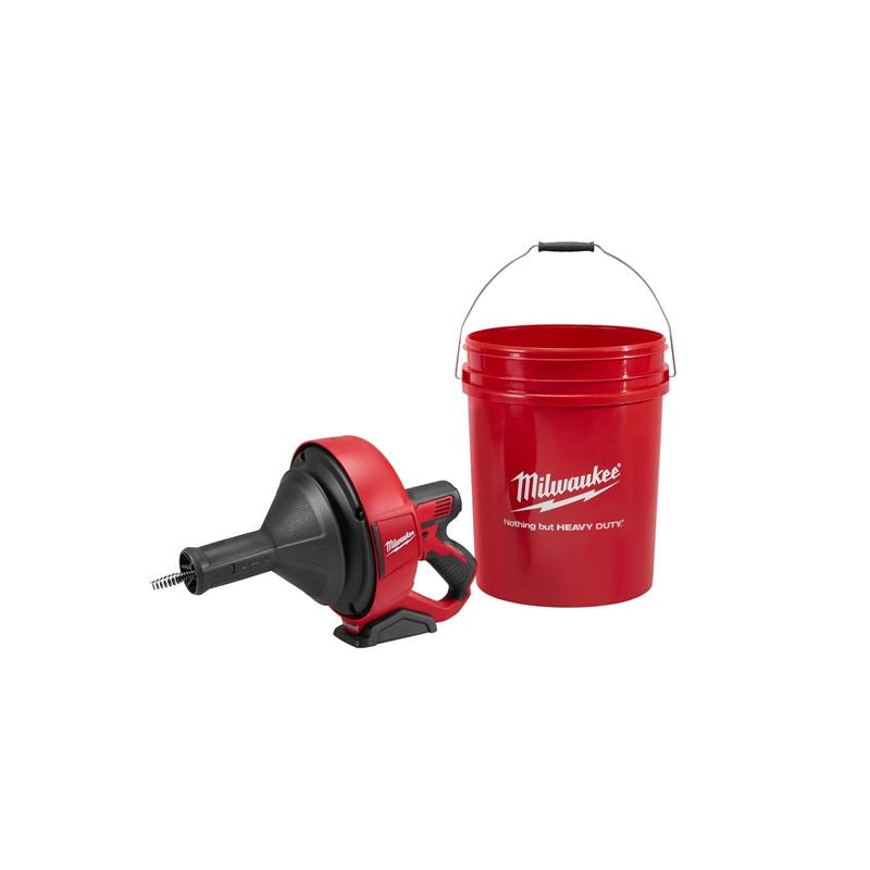 20V M12 Cordless Drain Snake - 12 Volt Lithium-Ion Battery Powered Drain Cleaner (Tool Only) - Perfect for Clogged Sinks, Showers & Bathtub Drains