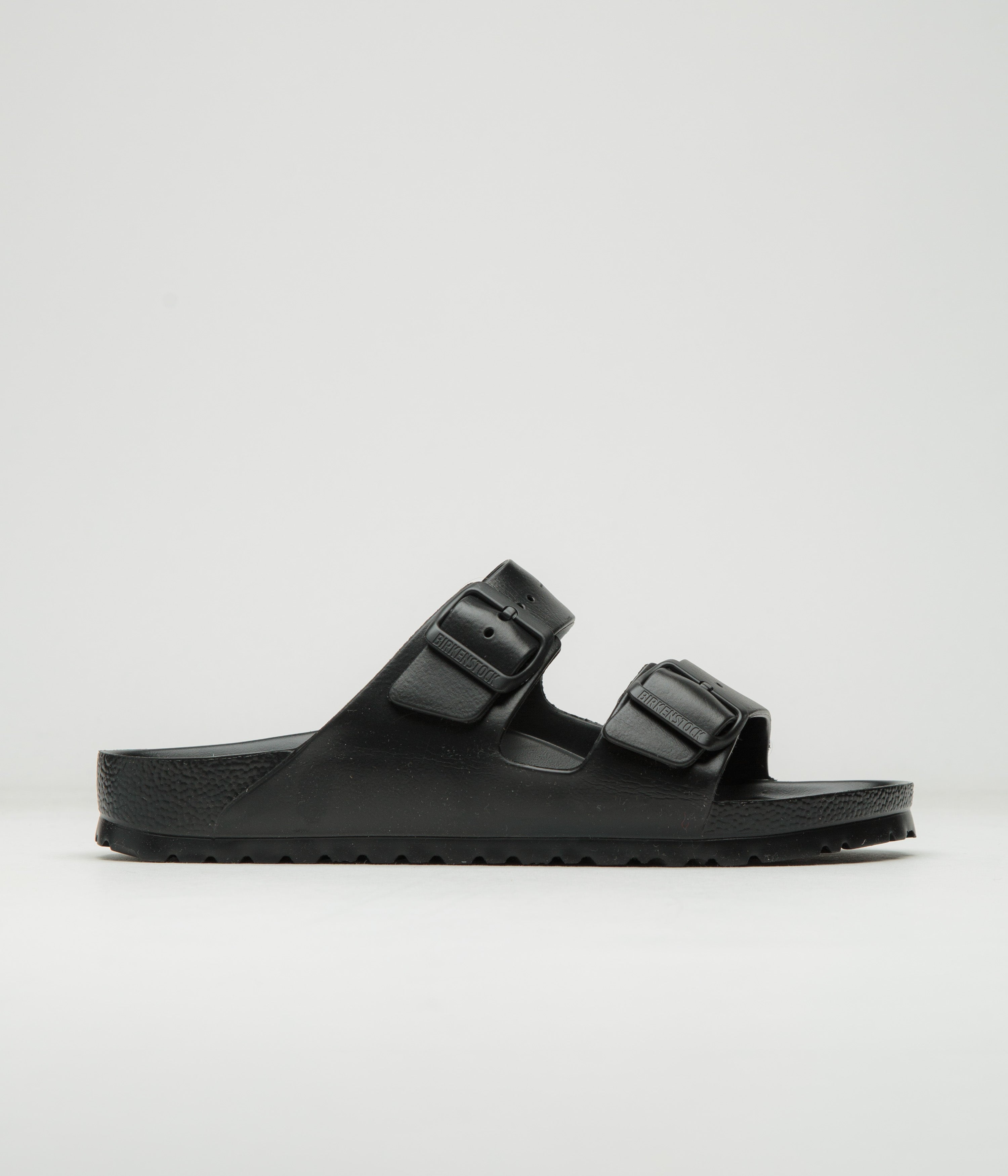 Birkenstock Arizona EVA Narrow Sandals for Women & Men - Lightweight Comfortable Slide Sandals - Black - Perfect for Beach, Pool, and Summer Outdoor Activities