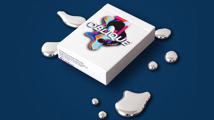 Premium Oblique Playing Cards - Elegant & Durable Poker Deck for Magic Tricks, Cardistry & Casino Games - Perfect for Parties, Game Nights & Professional Performances