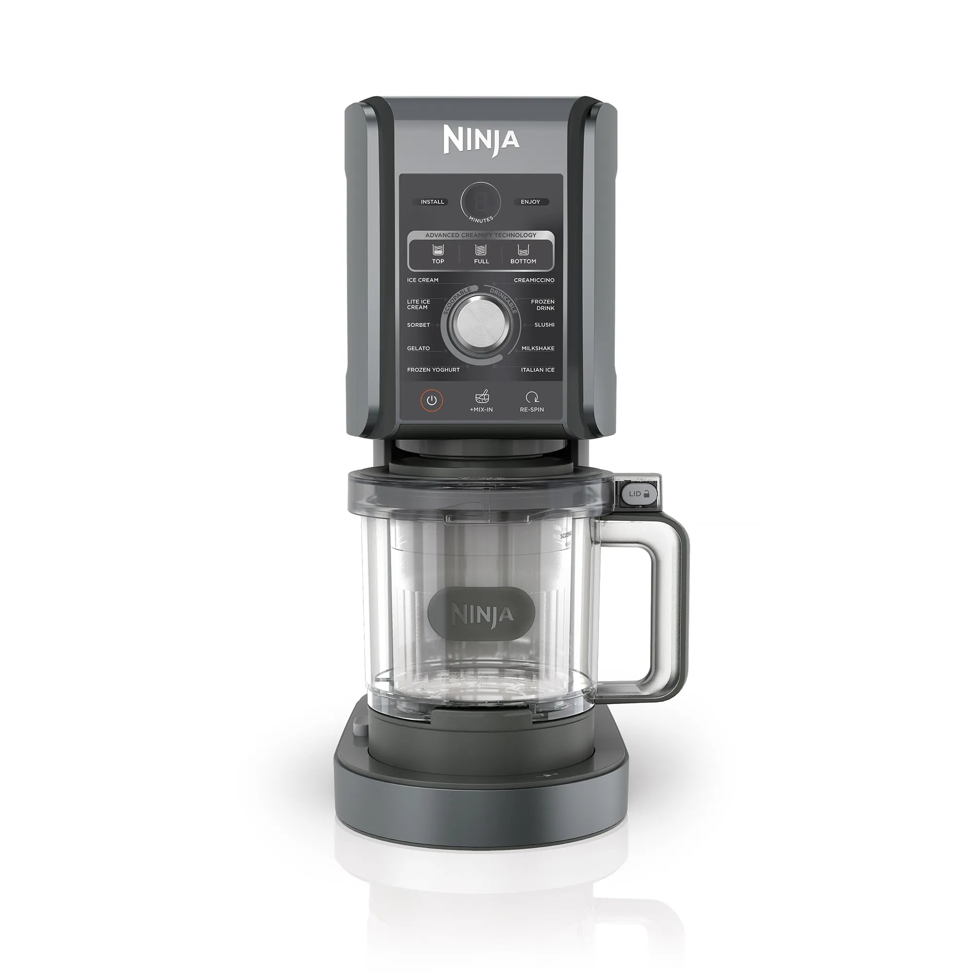 Ninja CREAMi Deluxe 11-in-1 Ice Cream Maker Machine - Make Homemade Gelato, Sorbet, Milkshakes & Frozen Treats - Perfect for Family Desserts, Parties & Summer Treats