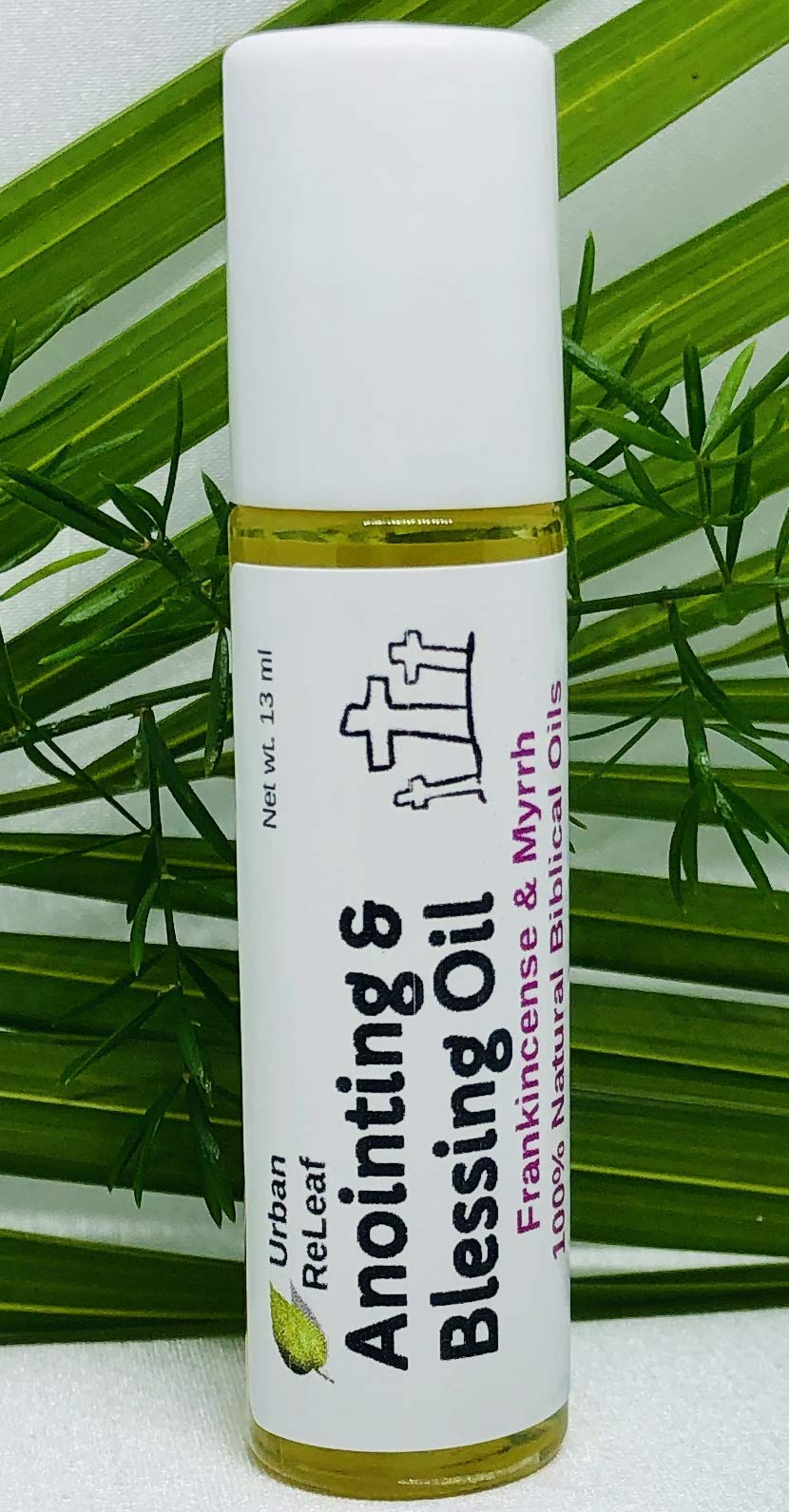 Urban ReLeaf Anointing Oil Roll-On - Frankincense & Myrrh for Blessing & Comfort