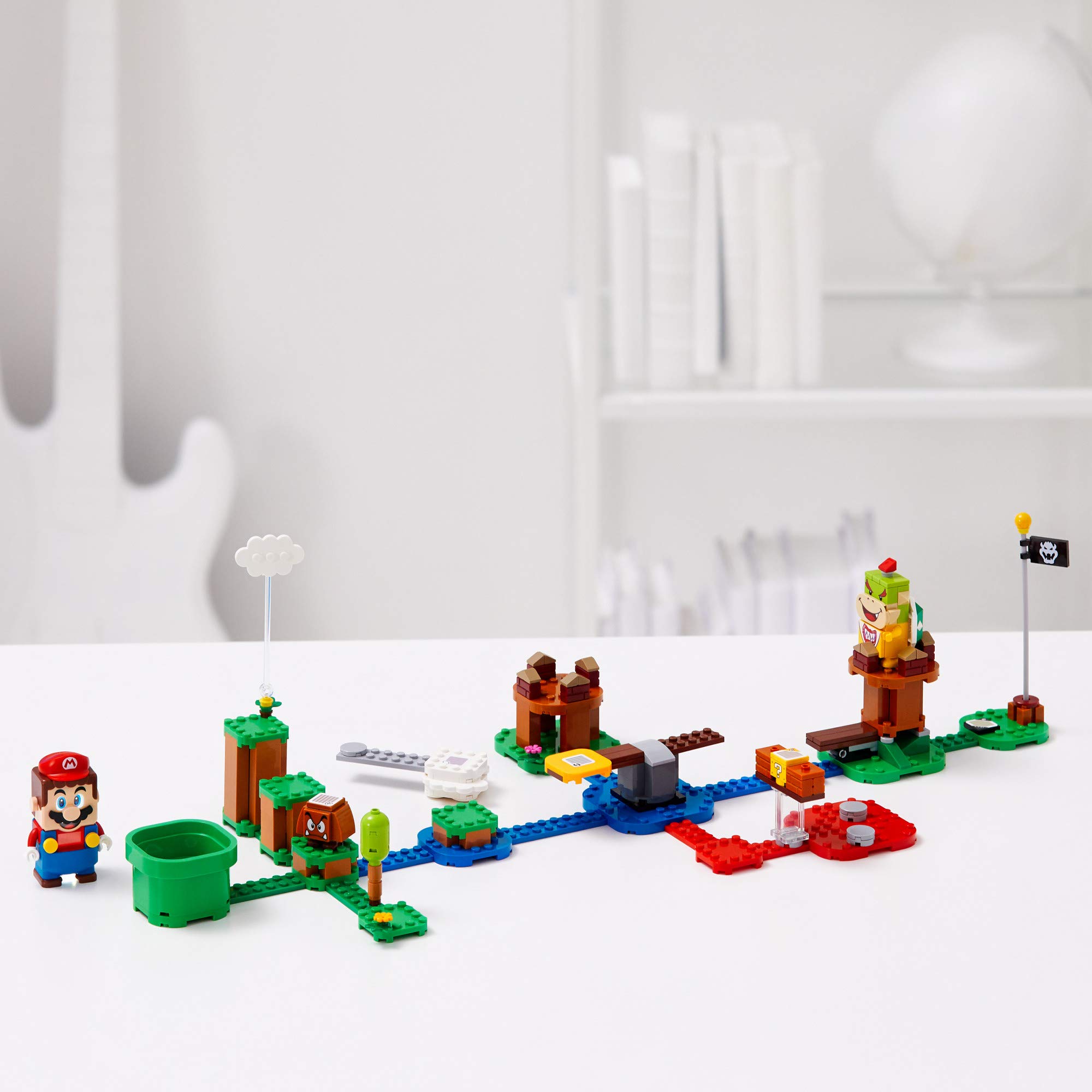 LEGO Super Mario Adventures with Mario Starter Course 71360 Building Kit - 231 Piece Interactive Playset with Mario, Bowser Jr. & Goomba Figures | Creative STEM Toy Gift for Kids Ages 6+ | Fun Educational Building Game for Birthday & Christmas | Perfect for Mario Fans & Family Game Nights