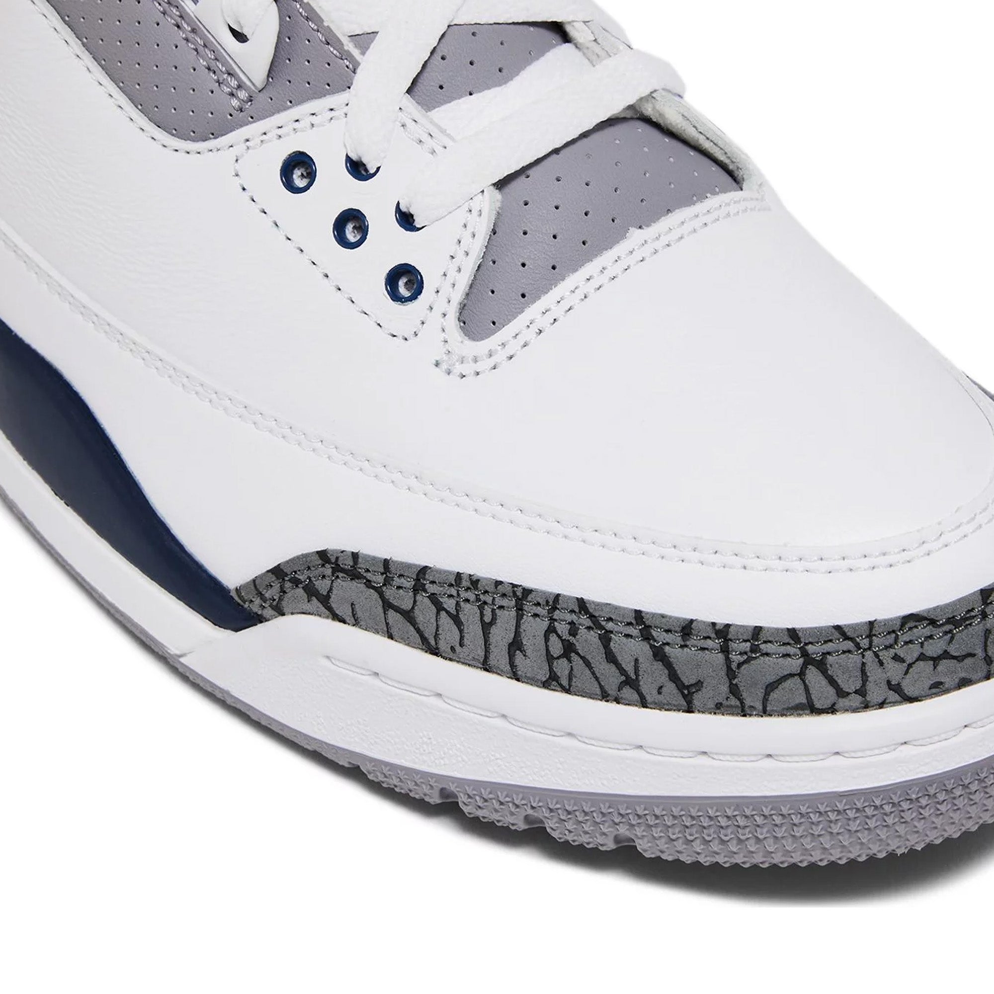 Air Jordan 3 Retro 'Midnight Navy' 2023 - Men's Basketball Shoes for Court & Street Style | Sneakers for Casual Wear, Sports & Fashion