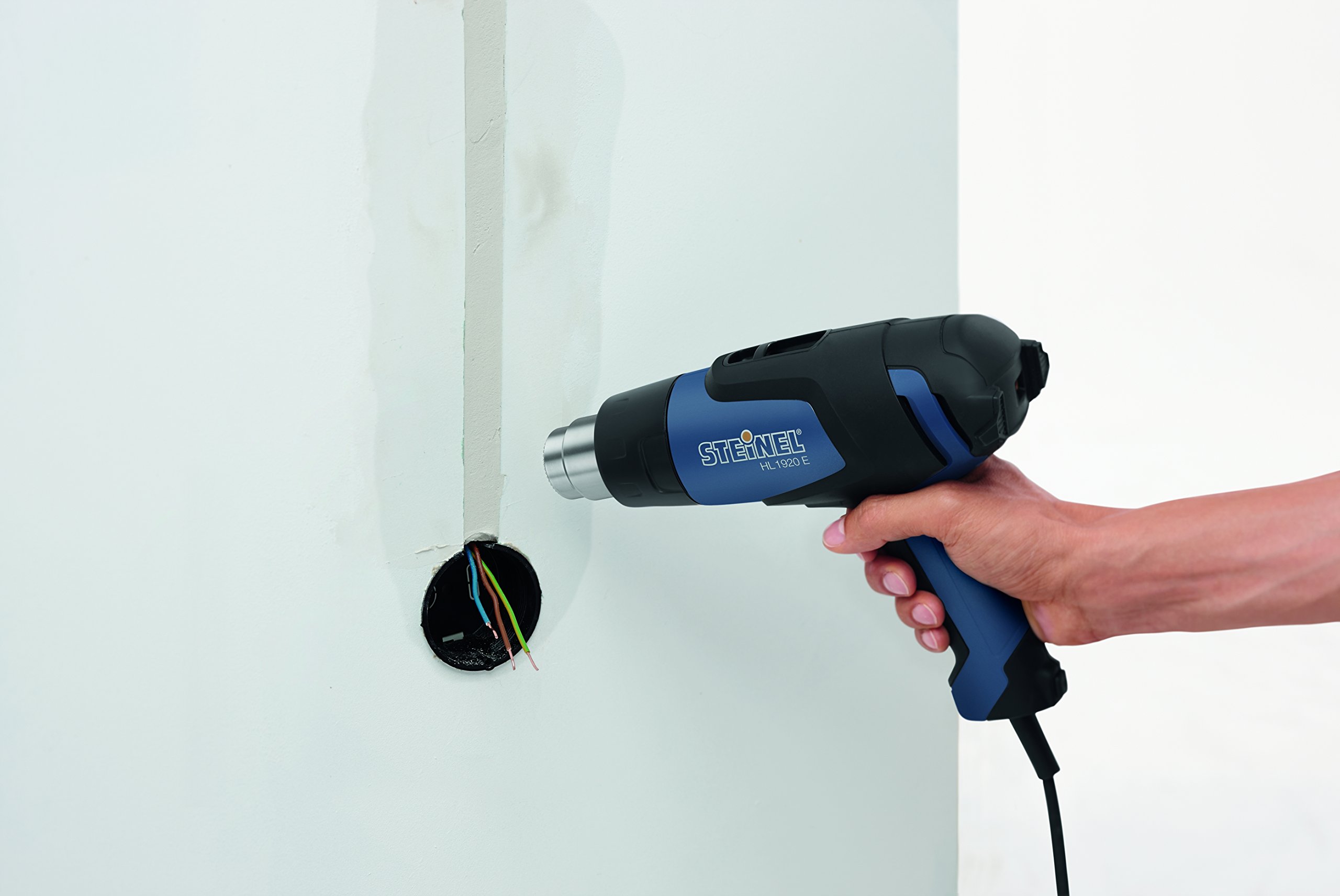 1500W Heavy Duty Heat Gun - 120VAC, 12.5 Amps for Professional DIY Projects, Paint Stripping, Shrink Wrapping, Thawing Pipes & Crafts