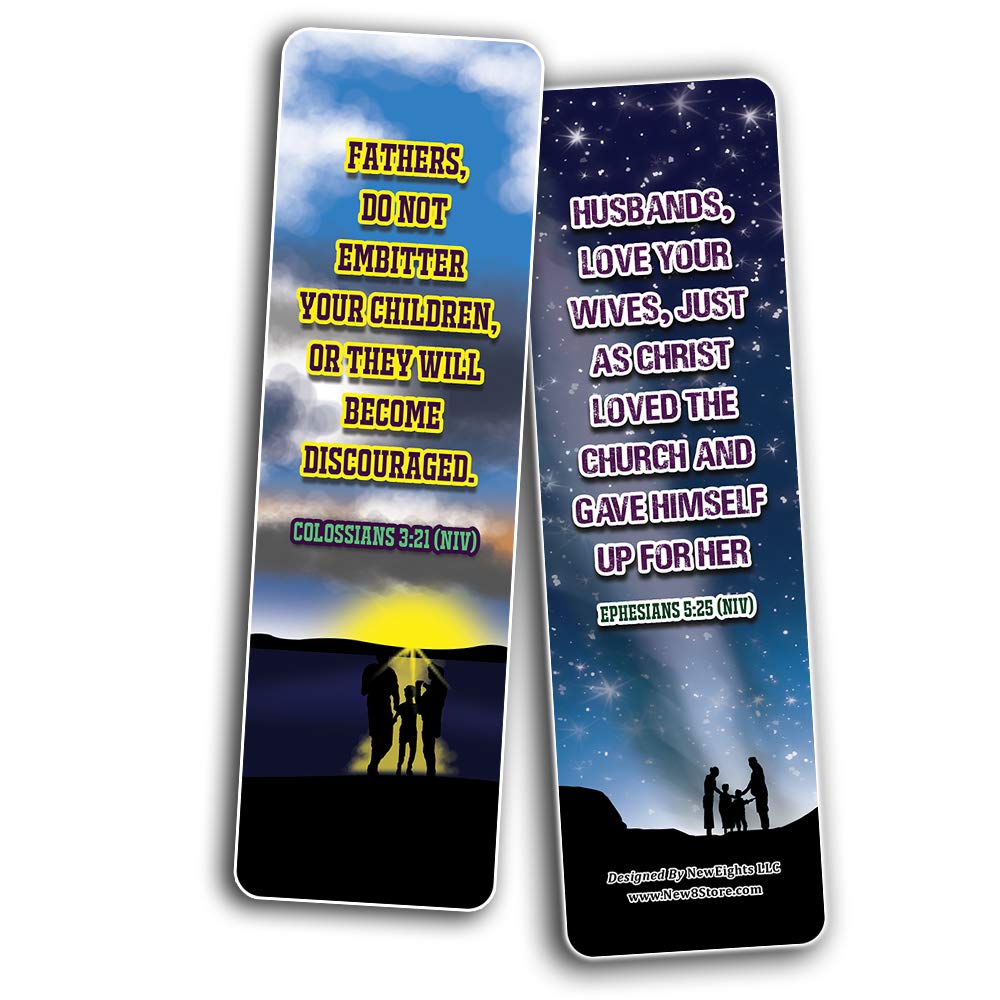 Inspirational Bible Verse Bookmarks - 60 Pack for Church & Sunday School - Perfect for Christian Gifts & Rewards
