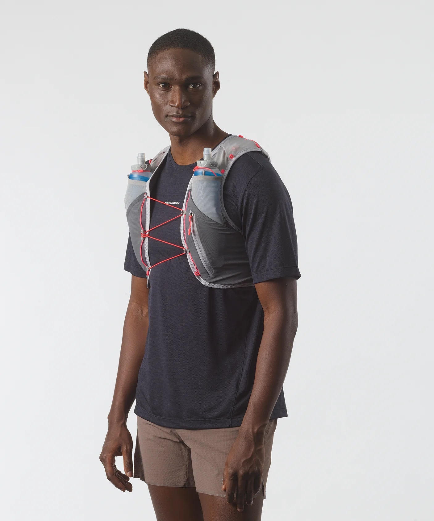 Adv Skin 5 Hydration Pack with Included Flasks - Unisex Running Vest for Trail Runners & Outdoor Enthusiasts - Perfect for Hiking, Marathon Training and Adventure Sports