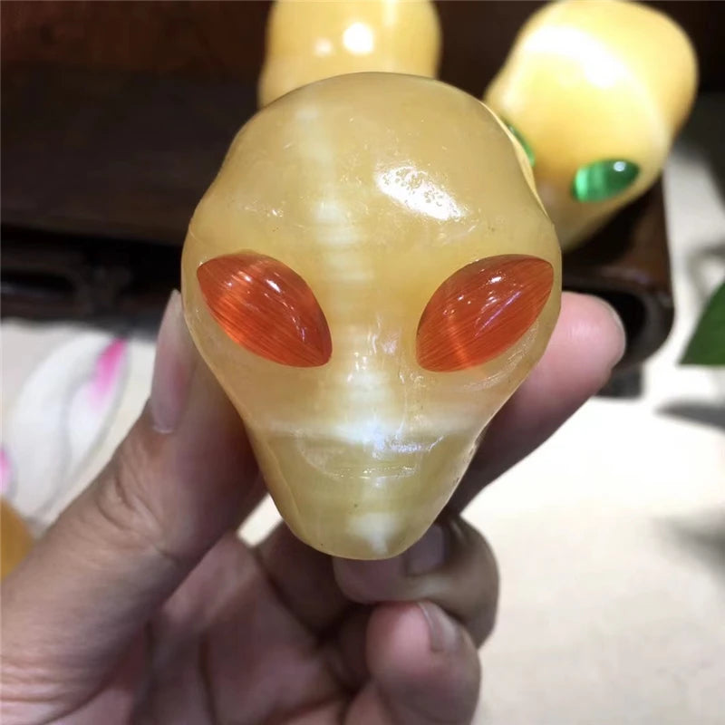 orange calcite
