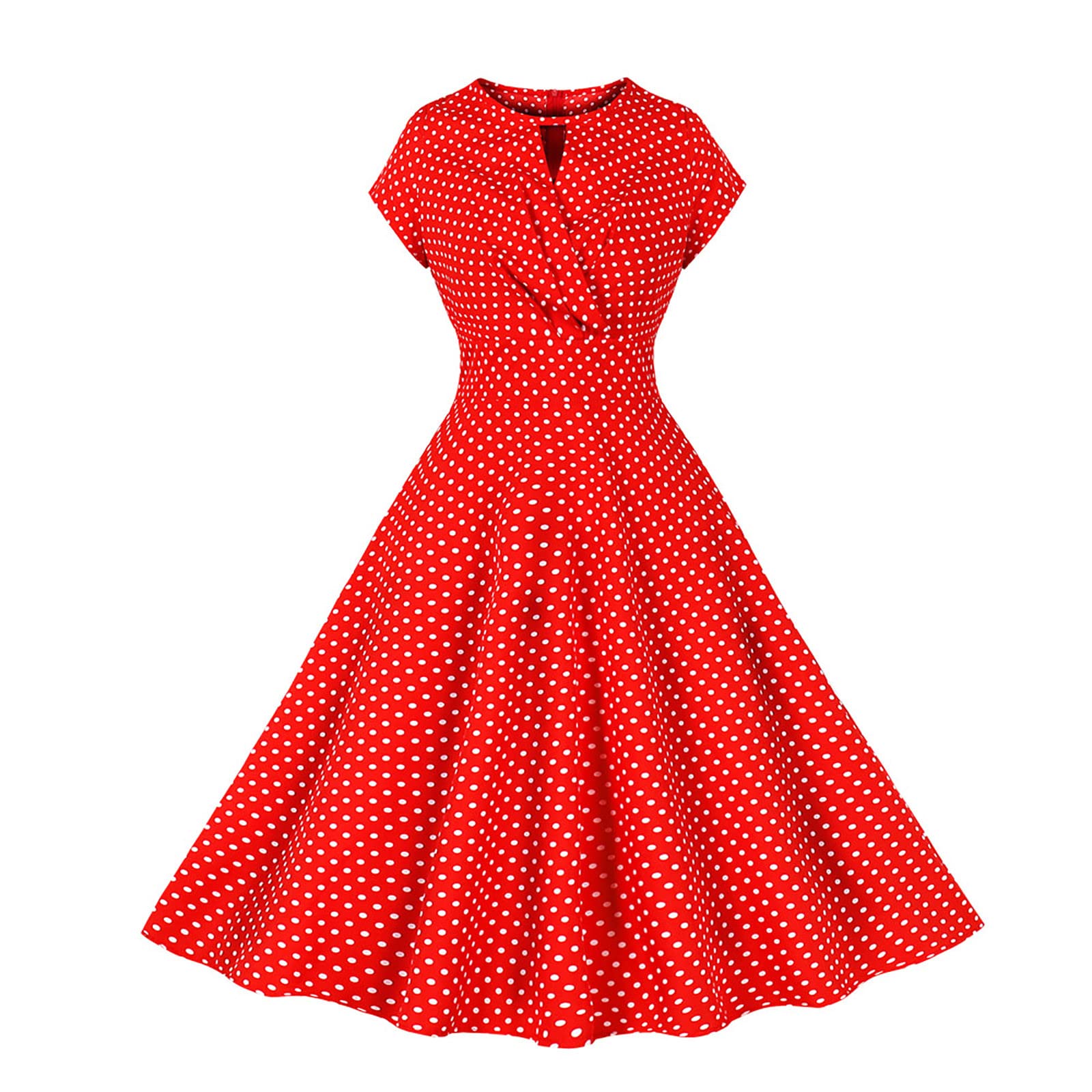 2023 Women's Summer Dresses - Sleeveless Round Neck Floral Beach Dress | Casual Sundress for Vacation, Pool Party & Outdoor Activities