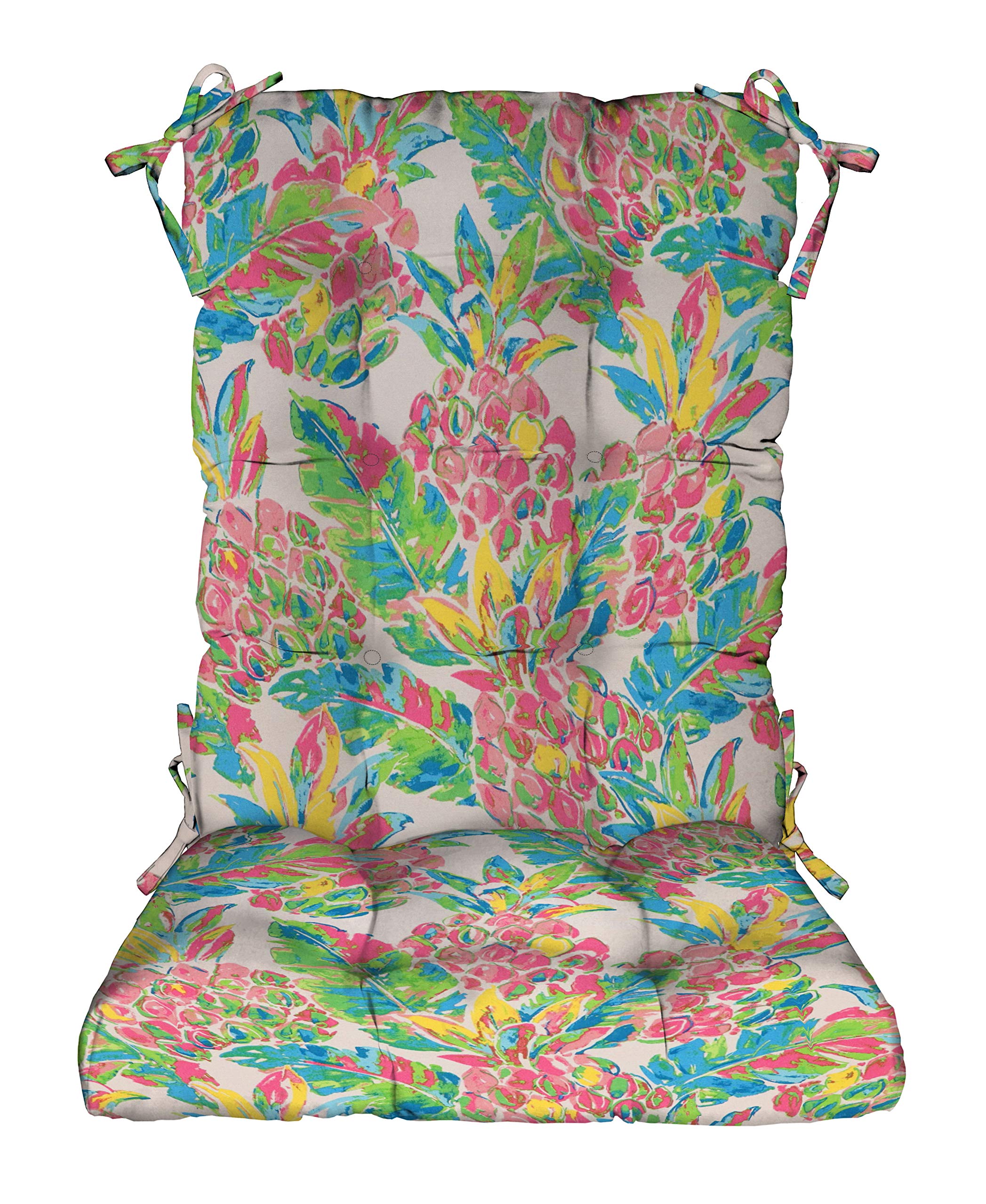 RSH DECOR: Tufted Rocker Cushion Set - 18
