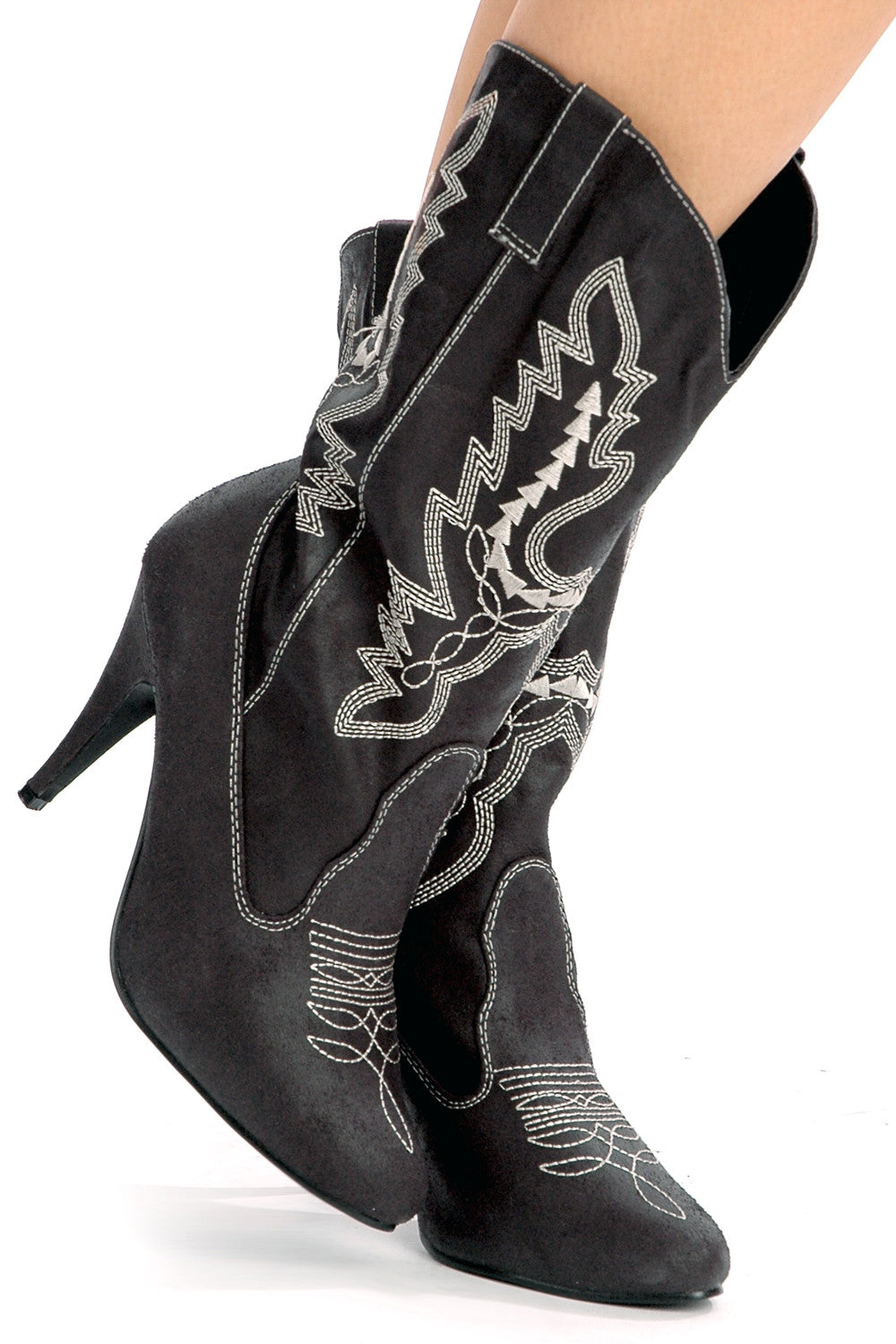 **418 Cowgirl Boots for Women - Western Style Leather Riding Boots - Comfortable & Stylish for Country, Rodeo & Everyday Wear**