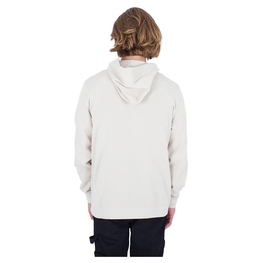 Hurley The Box Fleece Pullover Hoodie for Men - Soft & Cozy Fleece Sweatshirt for Casual Wear, Gym, and Outdoor Activities