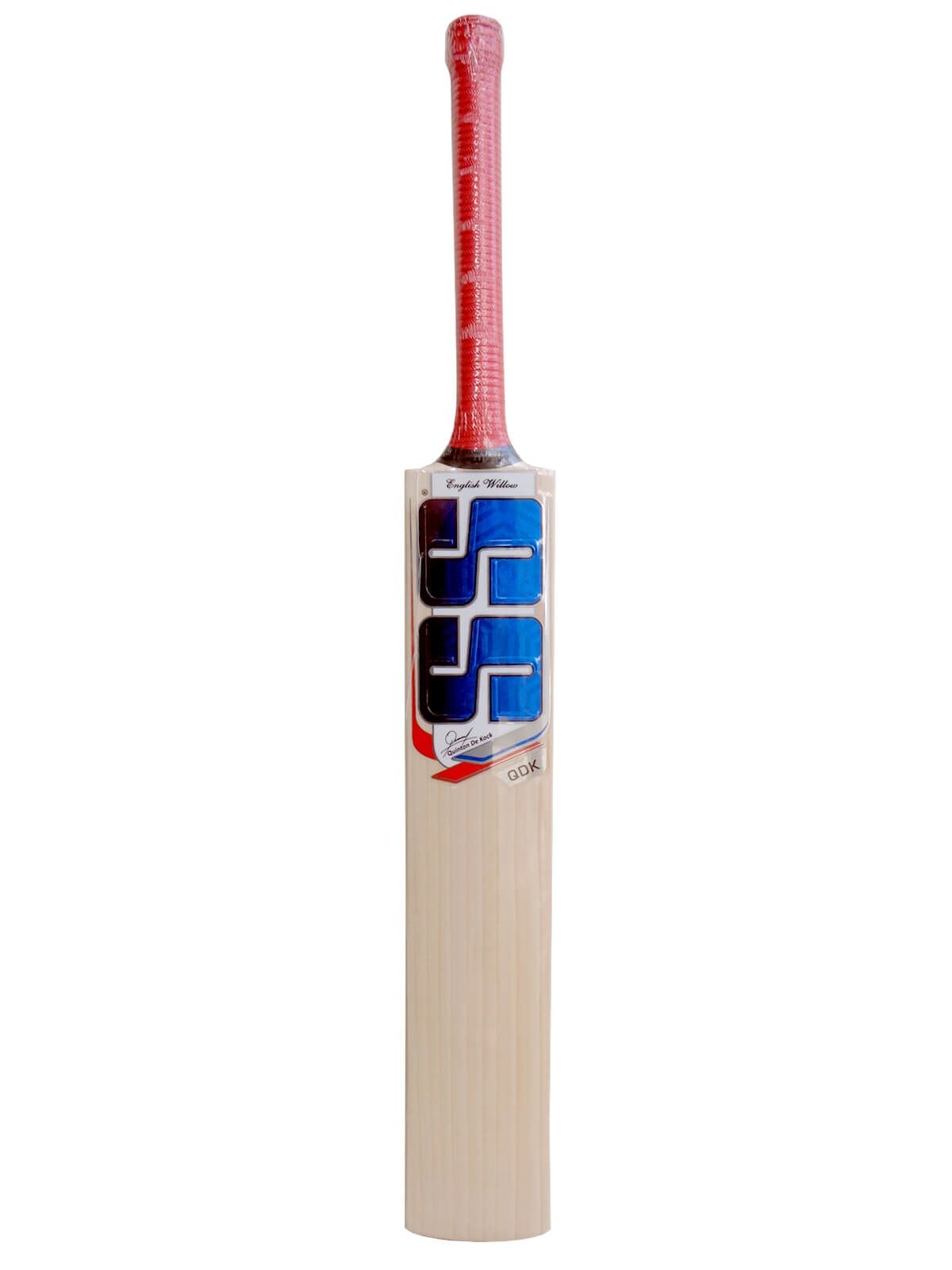 SS Quinton De Kock English Willow Cricket Bat - Professional Grade for Matches & Training | Perfect for Club Players & Cricket Enthusiasts
