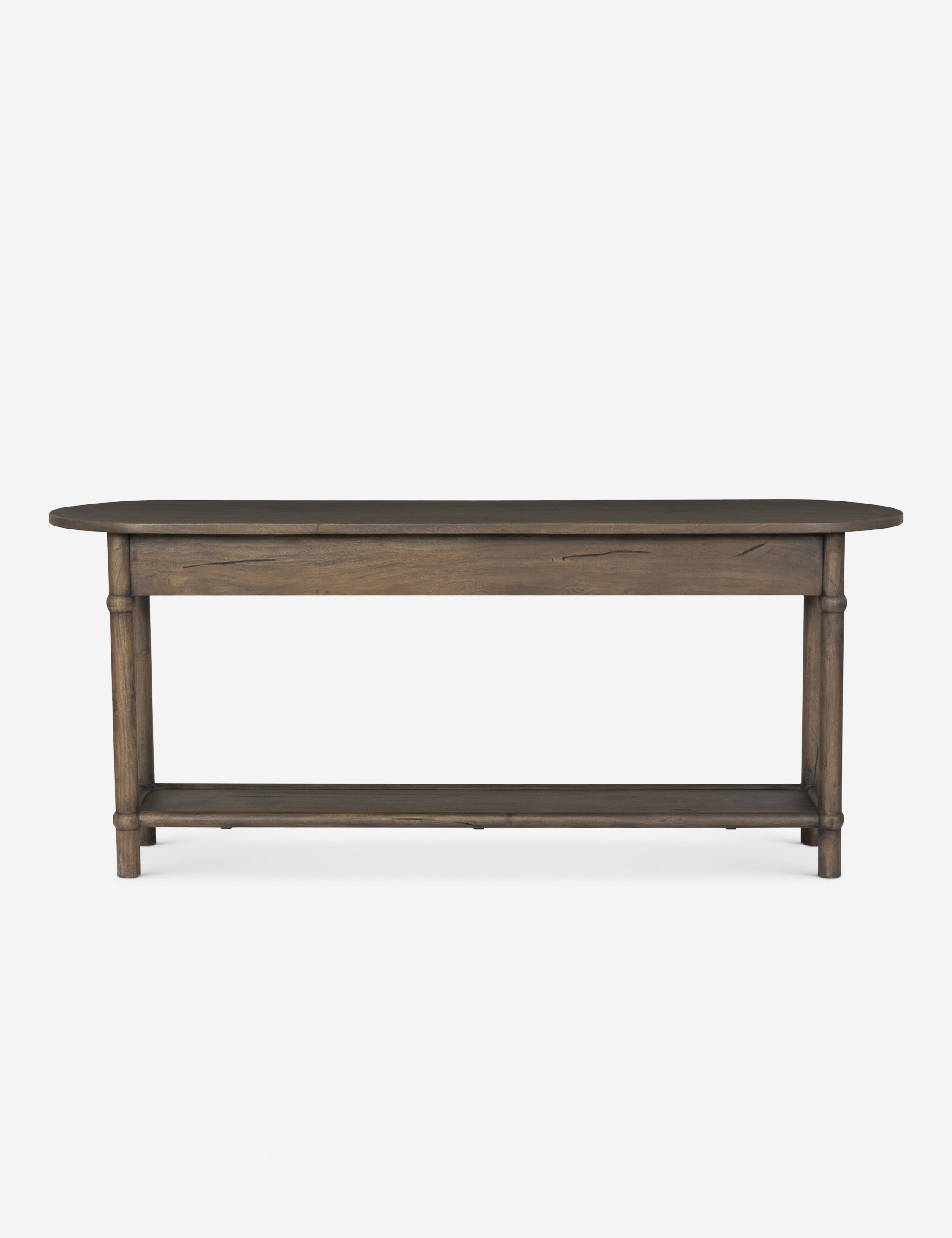 Charnes Console Table by Amber Lewis x Four Hands - Modern Entryway Table for Hallway, Living Room & Home Decor