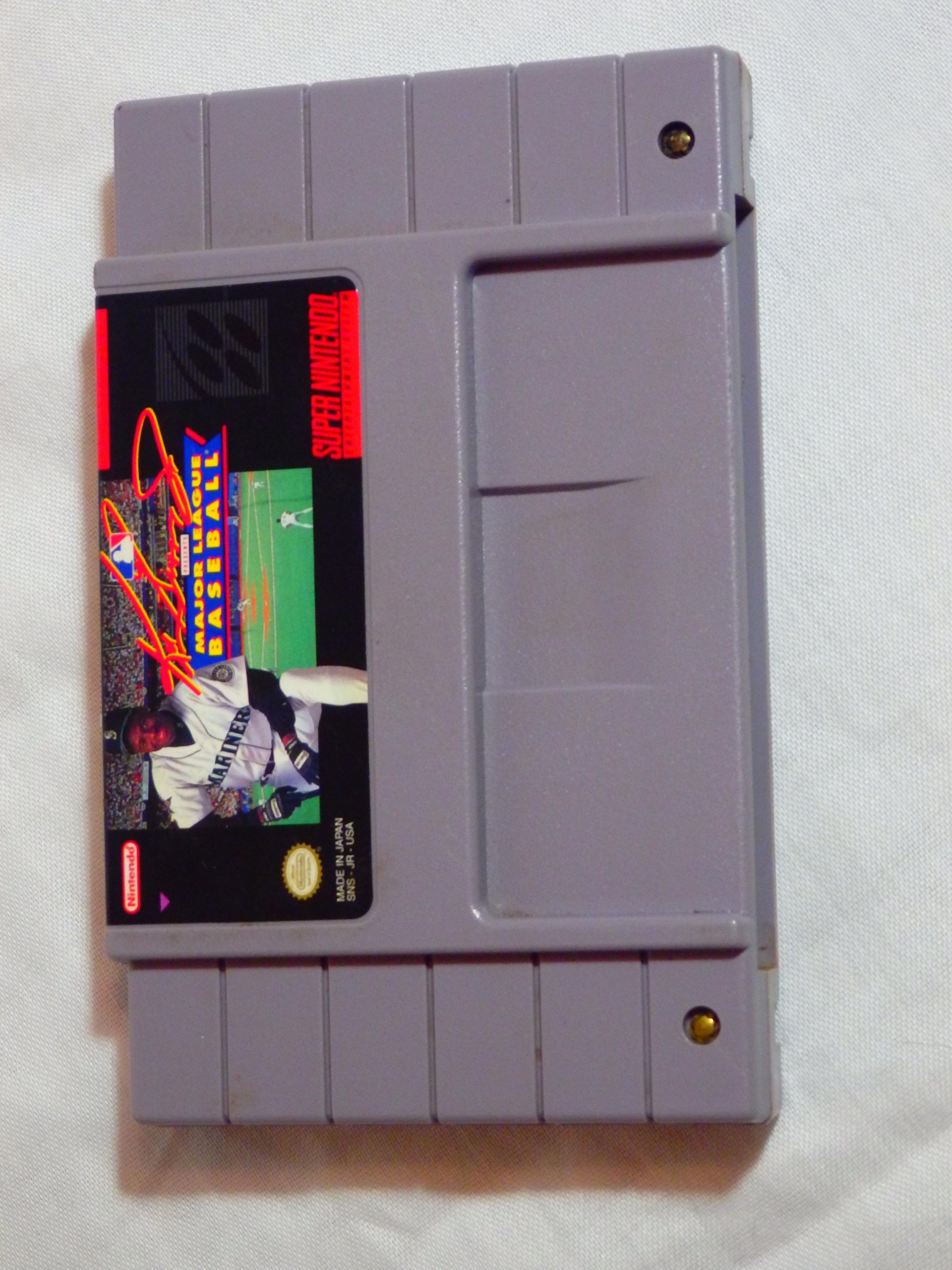 Ken Griffey Jr. Presents Major League Baseball - Classic Baseball Video Game for Nintendo & Retro Gaming Fans | Perfect for Sports Enthusiasts & Nostalgic Gamers