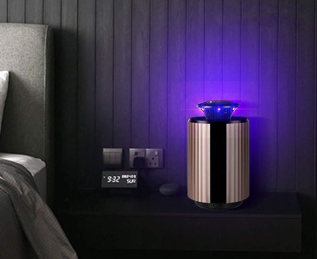 MFLASMF Mosquito Killer Lamp - LED Indoor Bug Zapper with USB Touch Control, Silent & Non-Toxic for Home, Bedroom, Office - Effective Mosquito Repellent for Night Use and Outdoor Camping