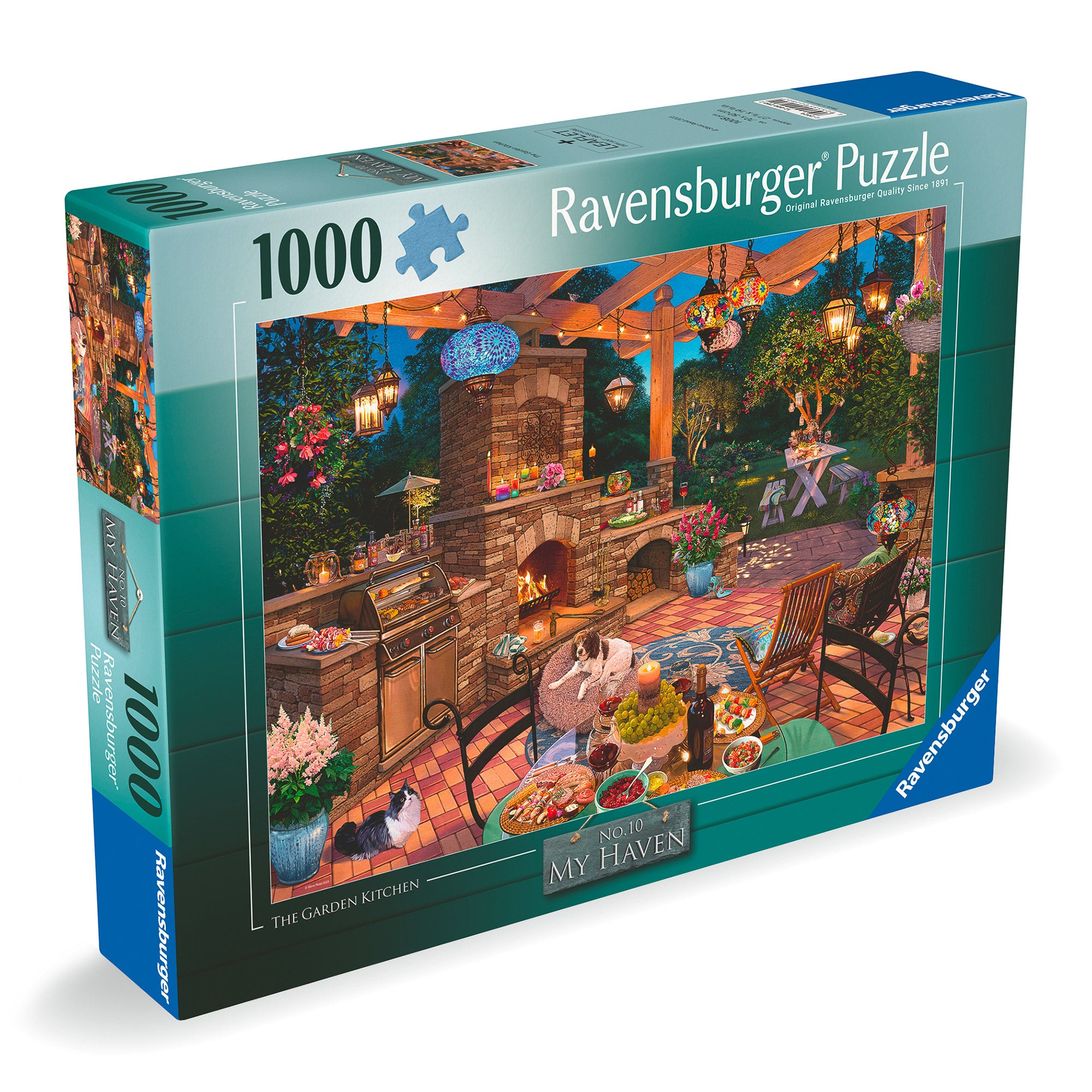 The Garden Kitchen 1000-Piece Jigsaw Puzzle for Adults - Challenging & Relaxing Home Decor & Family Game Night Activity