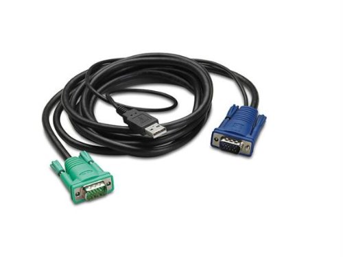 APC by Schneider Electric USB KVM Switch with Integrated LCD - Secure Remote Server & IT Management for Data Centers, Offices & Home Workstations
