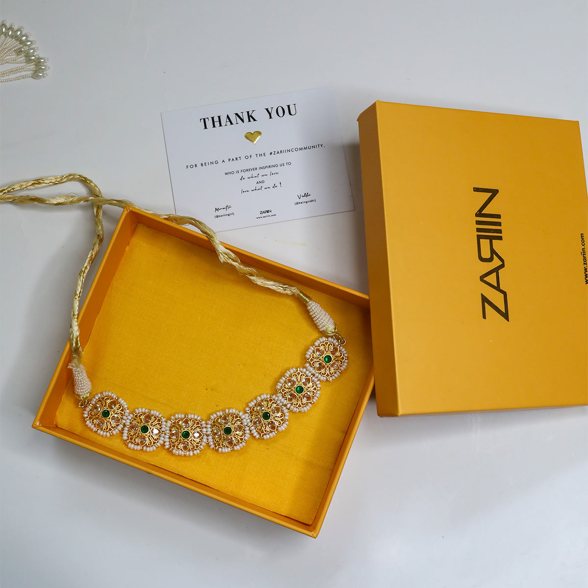 Begum Choker Necklace - Elegant Women's Fashion Jewelry for Parties, Weddings & Special Occasions