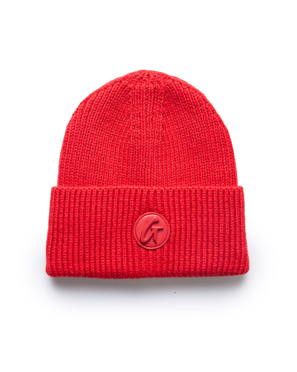 Classic Red Beanie - Warm Winter Hat for Men & Women - Cozy Knit Skull Cap for Outdoor Activities, Hiking, and Casual Wear