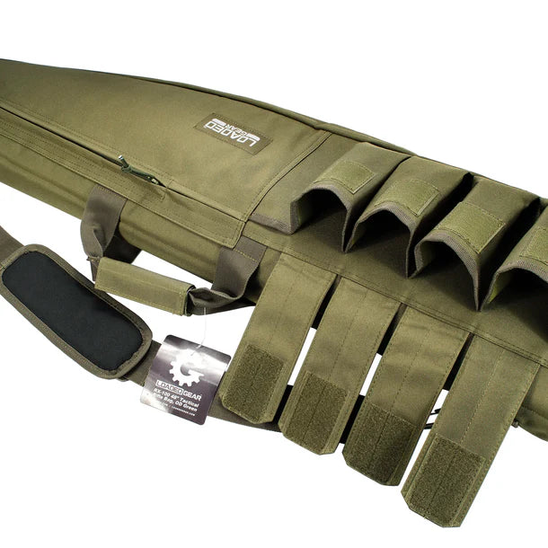Barska BI12320 Loaded Gear 48 Tactical Rifle Bag - OD Green RX 100 - Durable Gun Case for Hunting, Shooting Range & Outdoor Sports | Military-Grade Protection for Firearms & Accessories