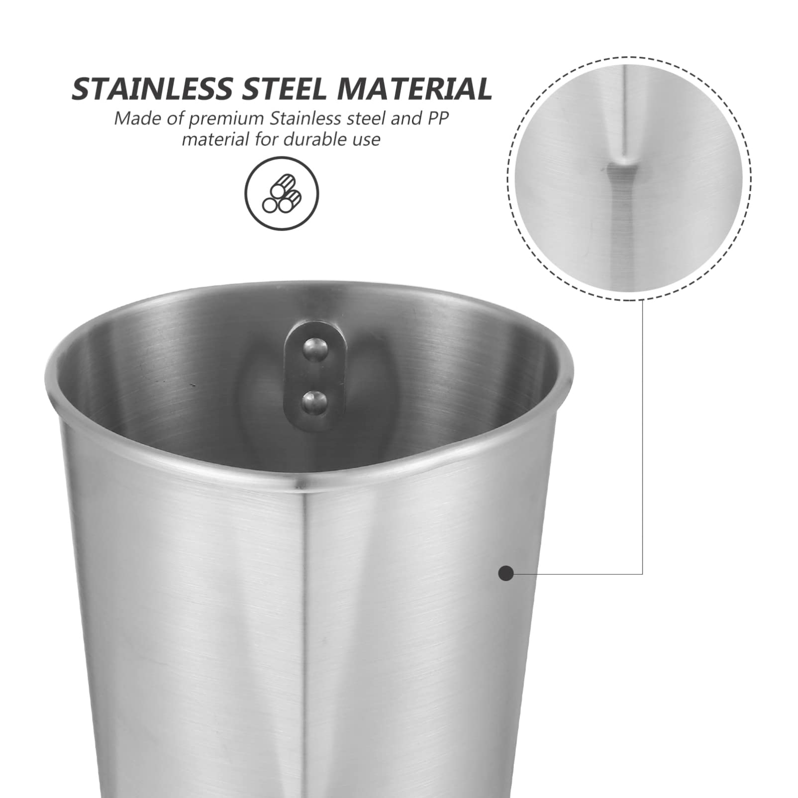 FOMIYES Wax Melting Pot for Candle Making - DIY Candle Wax Melter, Scented Soap Making Tools, Wax Pouring Pitcher & Durable Melting Bowl - Perfect for Home Candle Crafting, Cheese Melting & DIY Projects (PP Material)