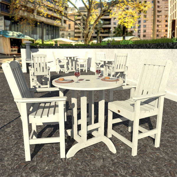 Springville 3-Piece Round Counter Height Dining Set - Perfect for Small Spaces, Kitchen Breakfast Nooks & Modern Apartments