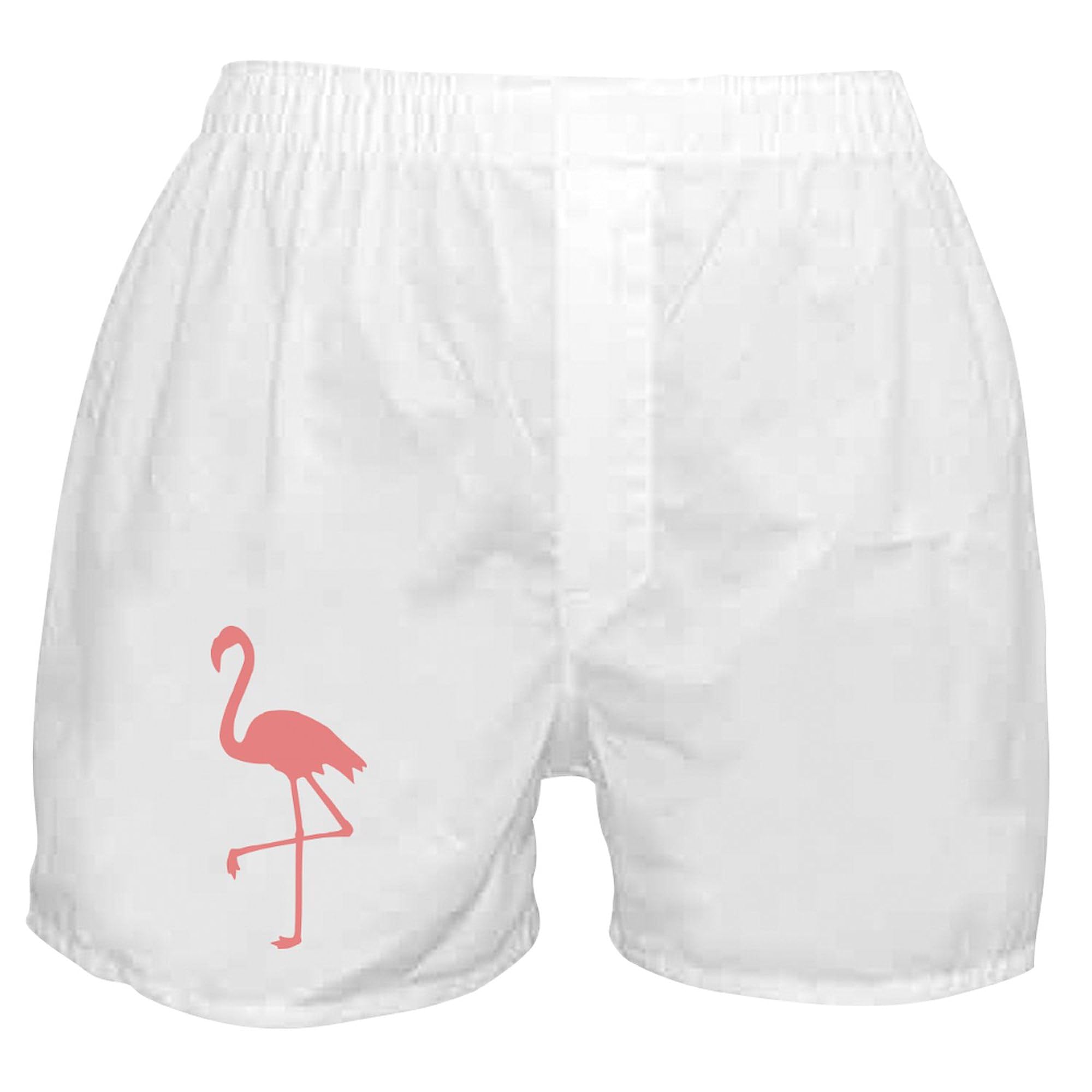 Funny Flamingo Boxer Shorts for Men - Novelty Underwear with Comfortable Fit | Perfect for Beach, Pool, and Summer Vacation