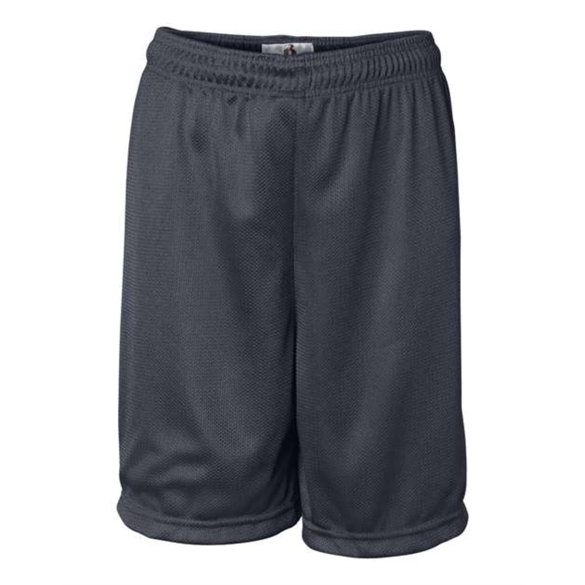 Badger 2237 Youth Mini Mesh Shorts - Lightweight, Breathable & Comfortable for Kids' Sports & Outdoor Activities