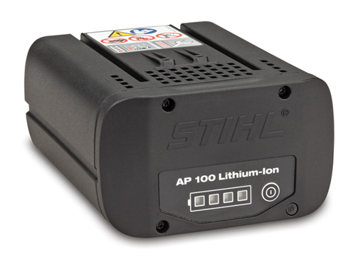 STIHL AP 100 Lithium Ion Battery - High Performance 18V Cordless Power Tool Battery - Perfect for Lawn Mowers, Trimmers & Outdoor Power Equipment