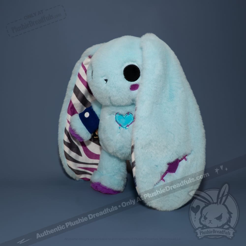 Plushie Dreadfuls Ehlers Danlos V2 Rabbit - Soft Stuffed Animal Toy for Kids & Collectors | Perfect for Cuddling, Gifts, and Awareness Support